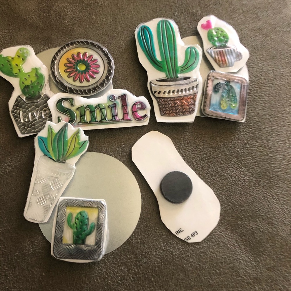 Succulent magnet set - Picture 2 of 6